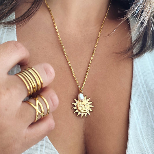 Collar Eclipse ( Cadena fina)