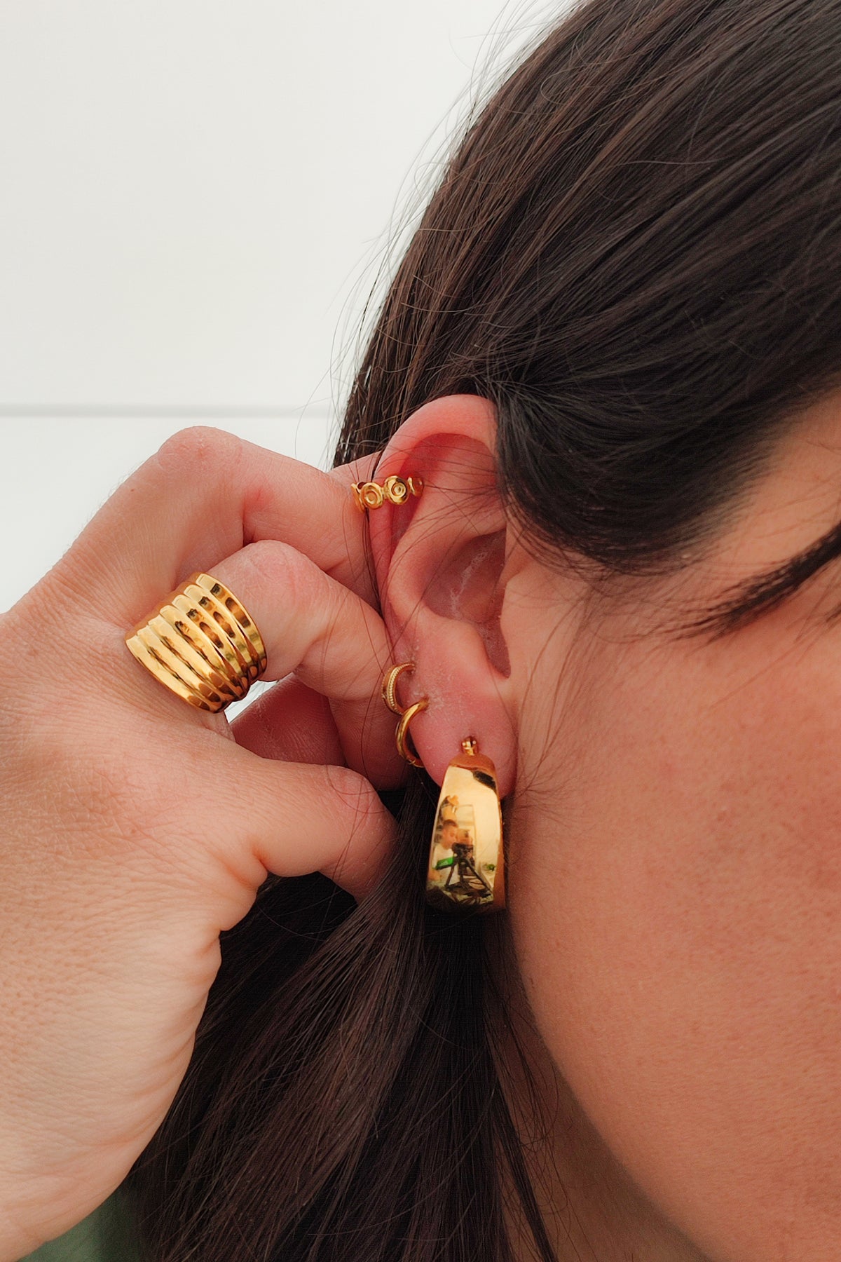 Pendientes Nefertiti