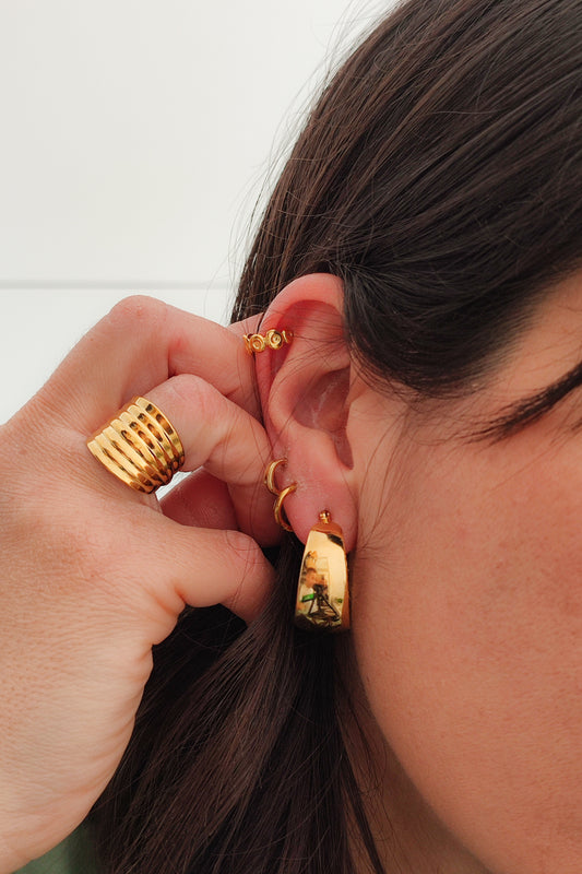 Pendientes Nefertiti